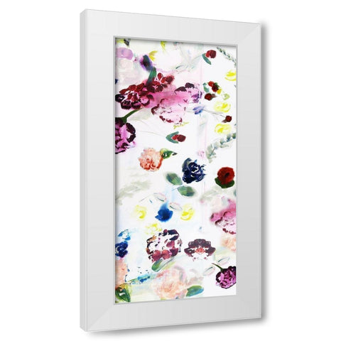 Romance 1 White Modern Wood Framed Art Print by Daisy D