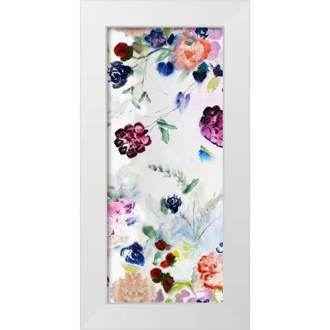 Romance 2 White Modern Wood Framed Art Print by Daisy D