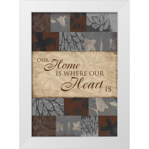 Inspirational D3 White Modern Wood Framed Art Print by Grey, Jace