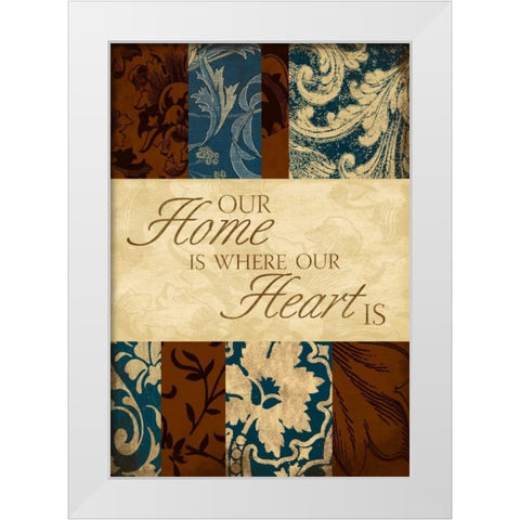 Inspirational A2 White Modern Wood Framed Art Print by Grey, Jace