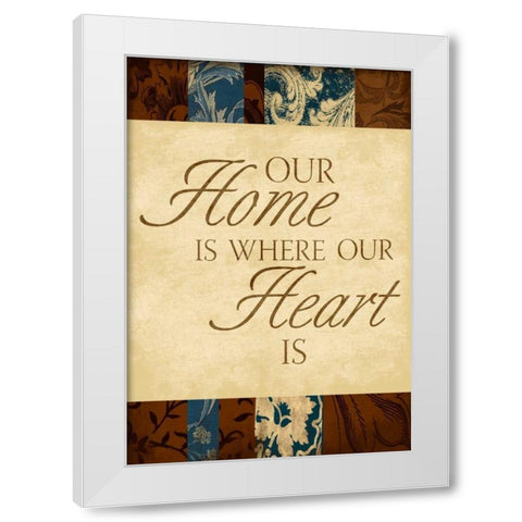Inspirational A White Modern Wood Framed Art Print by Grey, Jace