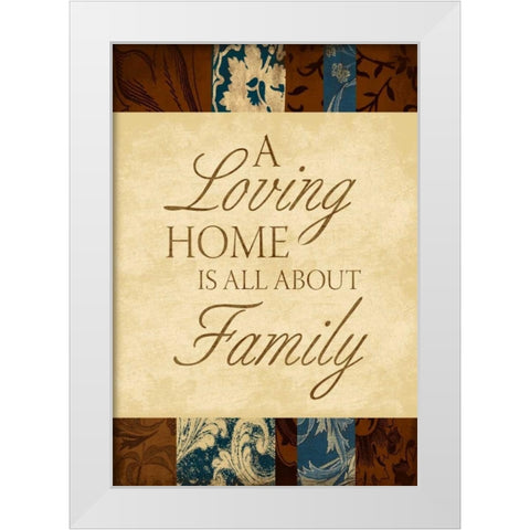 Inspirational B White Modern Wood Framed Art Print by Grey, Jace