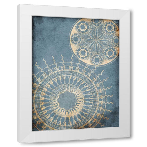 Coastal Patterns White Modern Wood Framed Art Print by Grey, Jace