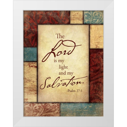 Spice Lord White Modern Wood Framed Art Print by Grey, Jace