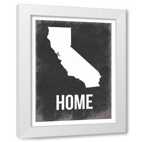 Cali Home White Modern Wood Framed Art Print by Grey, Jace