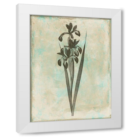 Earthy Floral Blend White Modern Wood Framed Art Print by Grey, Jace