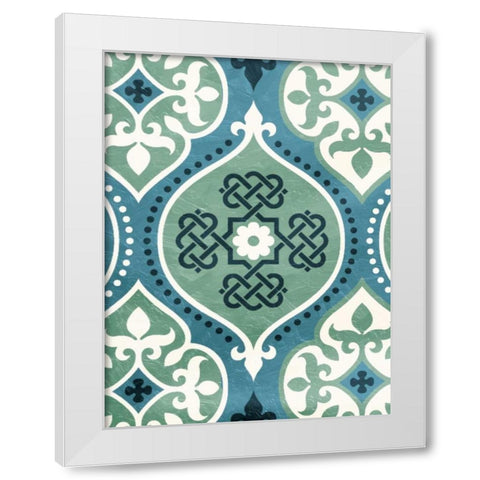 Cool Mood White Modern Wood Framed Art Print by Grey, Jace