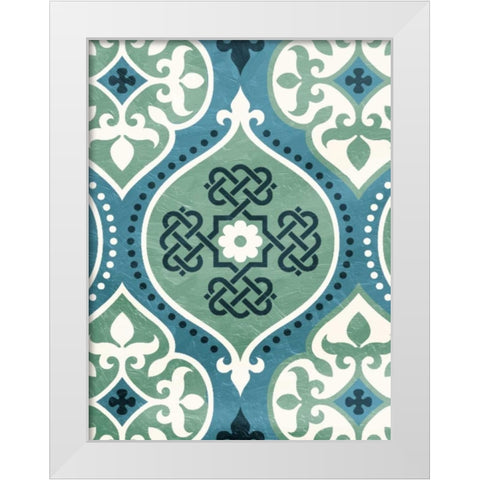 Cool Mood White Modern Wood Framed Art Print by Grey, Jace