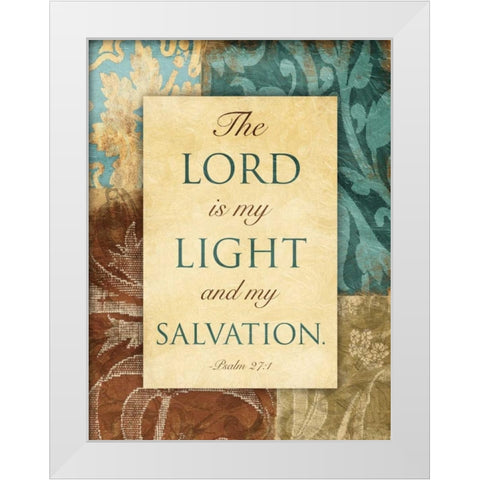 Lord Light White Modern Wood Framed Art Print by Grey, Jace