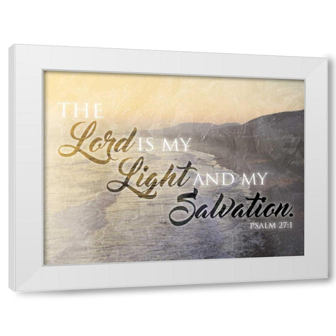 Lord Sunset White Modern Wood Framed Art Print by Grey, Jace