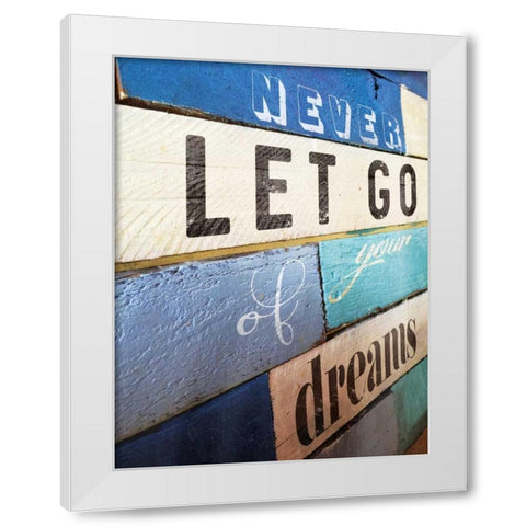 Ocean City Dreaming White Modern Wood Framed Art Print by Grey, Jace