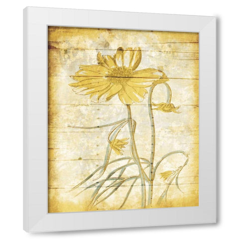 Calm Day Breeze White Modern Wood Framed Art Print by Grey, Jace