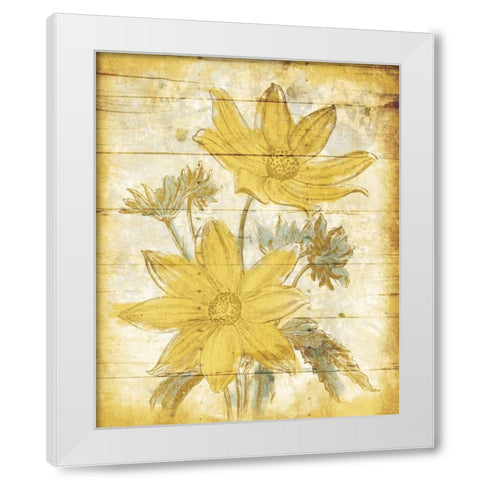 Calm Day Breeze Mate White Modern Wood Framed Art Print by Grey, Jace