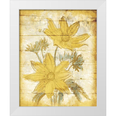 Calm Day Breeze Mate White Modern Wood Framed Art Print by Grey, Jace