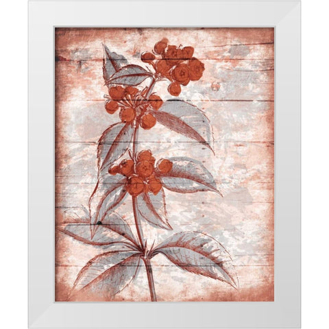 Calm Day Heat White Modern Wood Framed Art Print by Grey, Jace