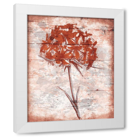 Calm Day Heat Mate White Modern Wood Framed Art Print by Grey, Jace