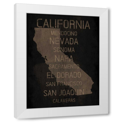 California Silo White Modern Wood Framed Art Print by Grey, Jace