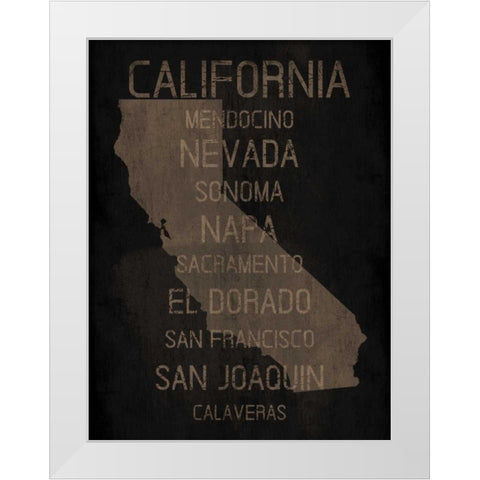 California Silo White Modern Wood Framed Art Print by Grey, Jace