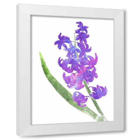 Watered Down Purp Pink White Modern Wood Framed Art Print by Grey, Jace
