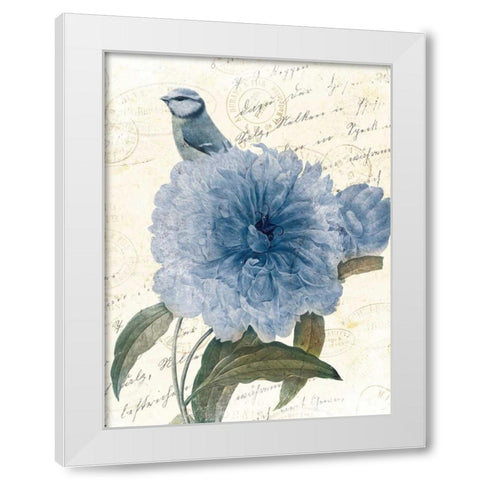Bird Mail Three White Modern Wood Framed Art Print by Grey, Jace