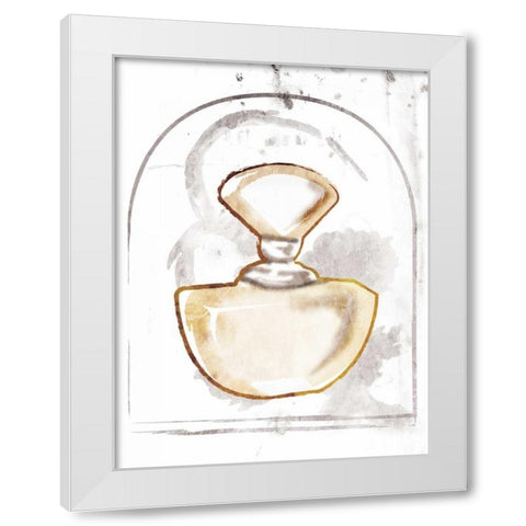 Perfume Arch Mate White Modern Wood Framed Art Print by Grey, Jace