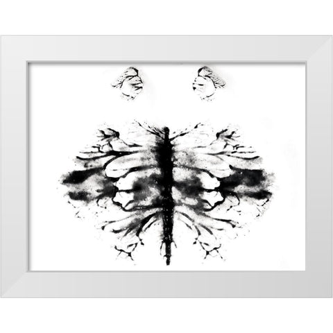 Site White Modern Wood Framed Art Print by Grey, Jace