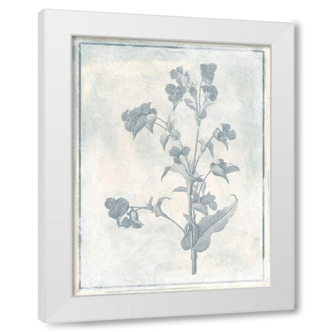 Sky Floral Cleaner White Modern Wood Framed Art Print by Grey, Jace