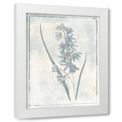 Sky Floral Three Cleaner White Modern Wood Framed Art Print by Grey, Jace