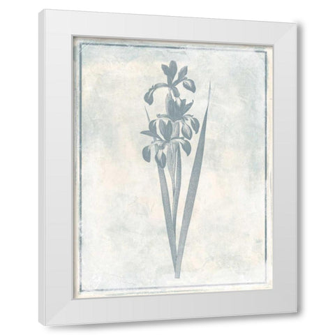 Sky Floral Four Cleaner White Modern Wood Framed Art Print by Grey, Jace