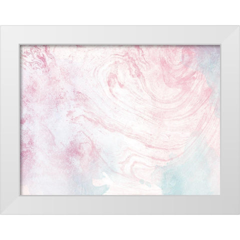 Ice Cream Galaxy White Modern Wood Framed Art Print by Grey, Jace
