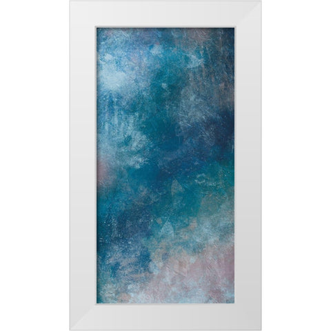Neutral Galaxy White Modern Wood Framed Art Print by Grey, Jace