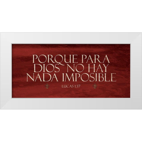 Lucas Porque Red White Modern Wood Framed Art Print by Grey, Jace