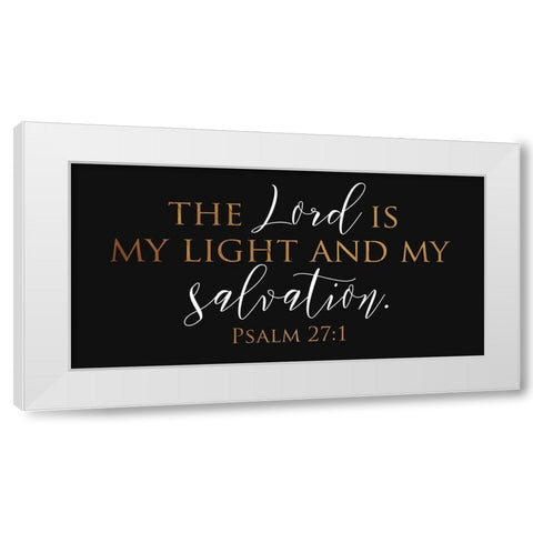 Love Salvation White Modern Wood Framed Art Print by Grey, Jace
