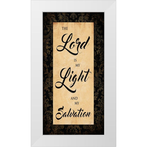 Lord Light White Modern Wood Framed Art Print by Grey, Jace
