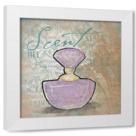 Scent White Modern Wood Framed Art Print by Grey, Jace