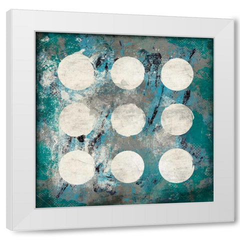 RC Abstract White Modern Wood Framed Art Print by Grey, Jace