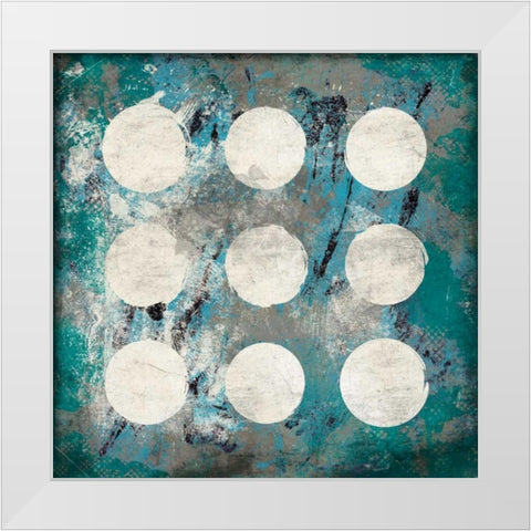 RC Abstract White Modern Wood Framed Art Print by Grey, Jace