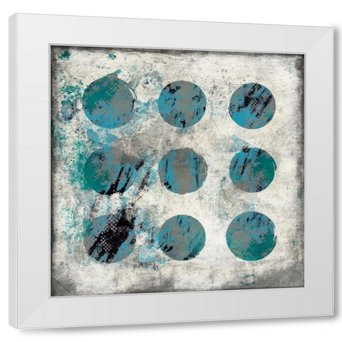 RC Abstract White Modern Wood Framed Art Print by Grey, Jace
