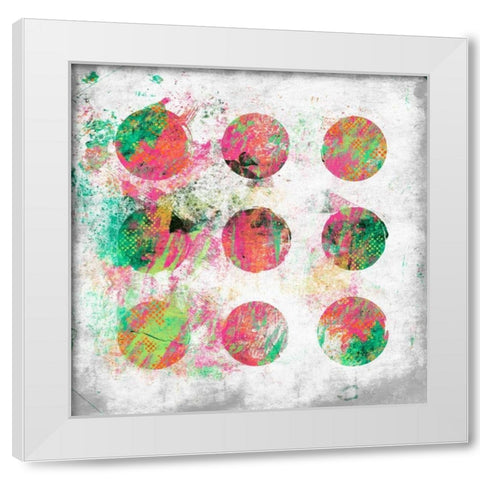 Glow Abstract Mate J White Modern Wood Framed Art Print by Grey, Jace