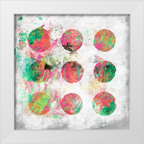 Glow Abstract Mate J White Modern Wood Framed Art Print by Grey, Jace