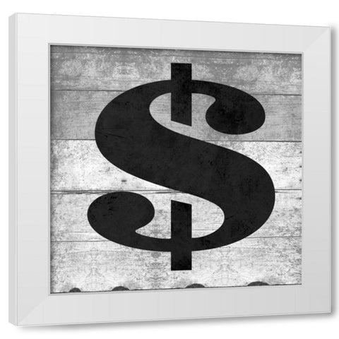 SHIFT KEY $ White Modern Wood Framed Art Print by Grey, Jace