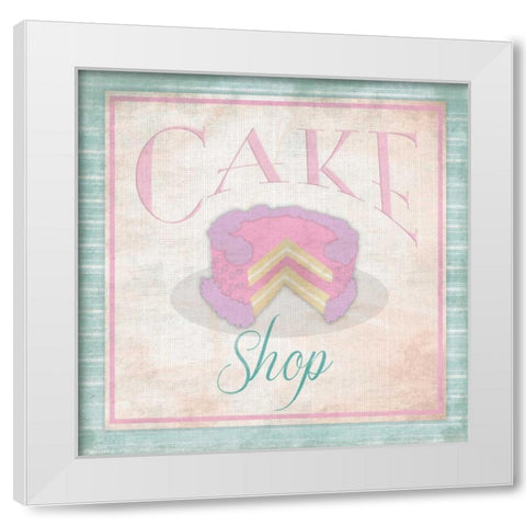 Cakes 2 White Modern Wood Framed Art Print by Grey, Jace