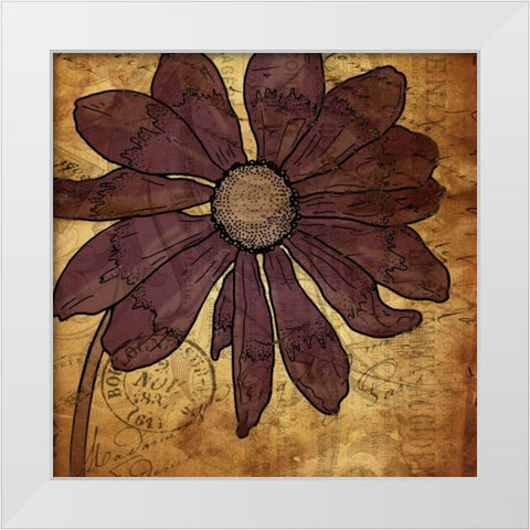 Paris 8 White Modern Wood Framed Art Print by Grey, Jace