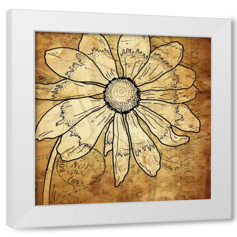 Paris 8 White Modern Wood Framed Art Print by Grey, Jace