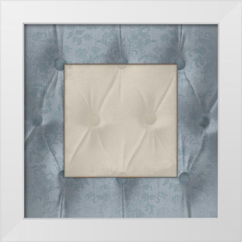 Borders White Modern Wood Framed Art Print by Grey, Jace