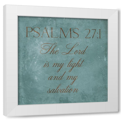 Salvation White Modern Wood Framed Art Print by Grey, Jace