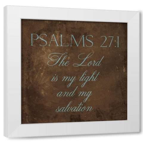 Salvation Brown White Modern Wood Framed Art Print by Grey, Jace