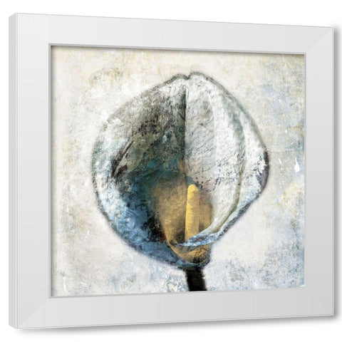 Stand Out White Modern Wood Framed Art Print by Grey, Jace