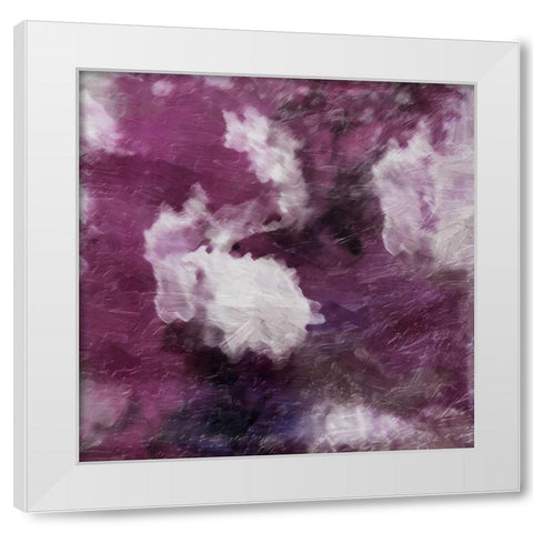 Atmosphere Abstract White Modern Wood Framed Art Print by Grey, Jace