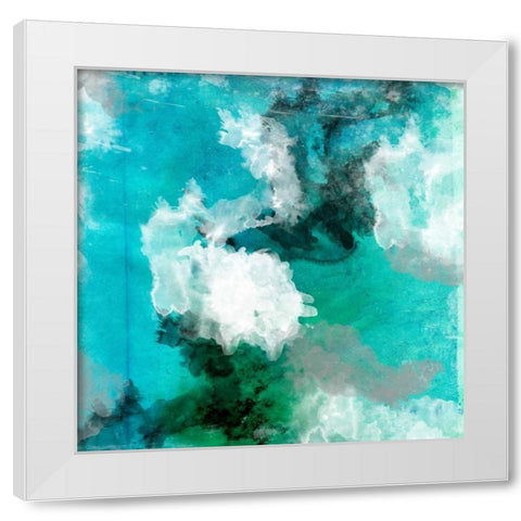 watercolor 1 White Modern Wood Framed Art Print by Grey, Jace